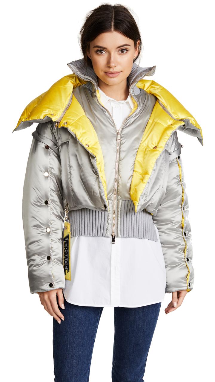 Versace Convertible Bomber Jacket