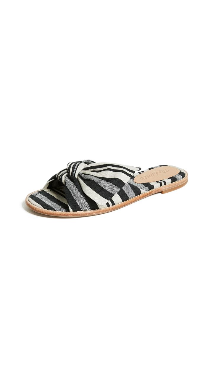 Madewell The Naida Half Bow Sandals