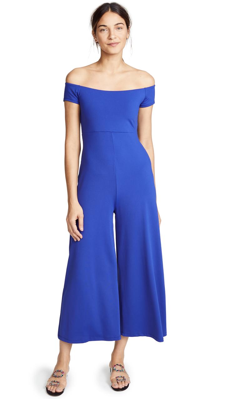 Susana Monaco Off Shoulder Jumpsuit