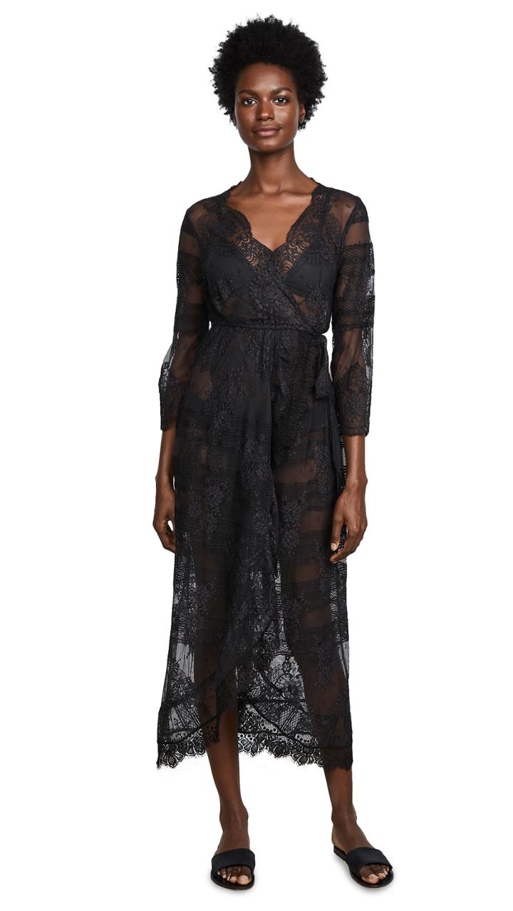 Temptation Positano Flores Wrap Dress