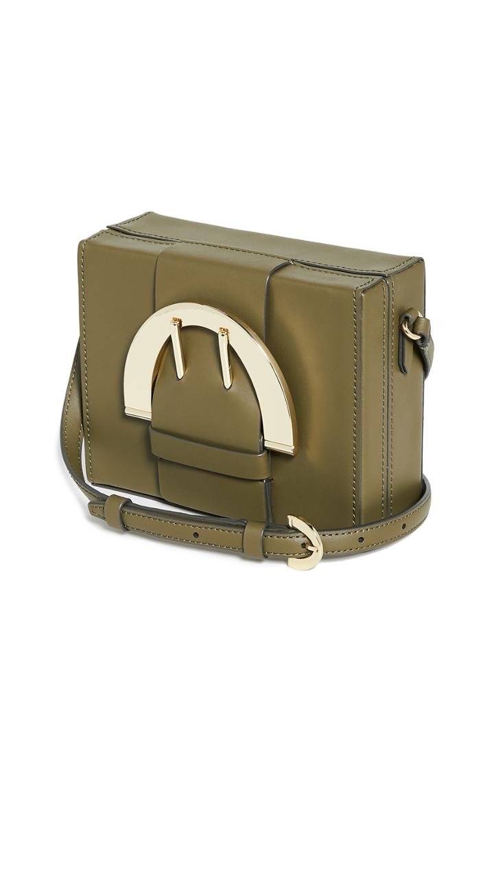Zac Zac Posen Biba Buckle Large Box Crossbody Bag