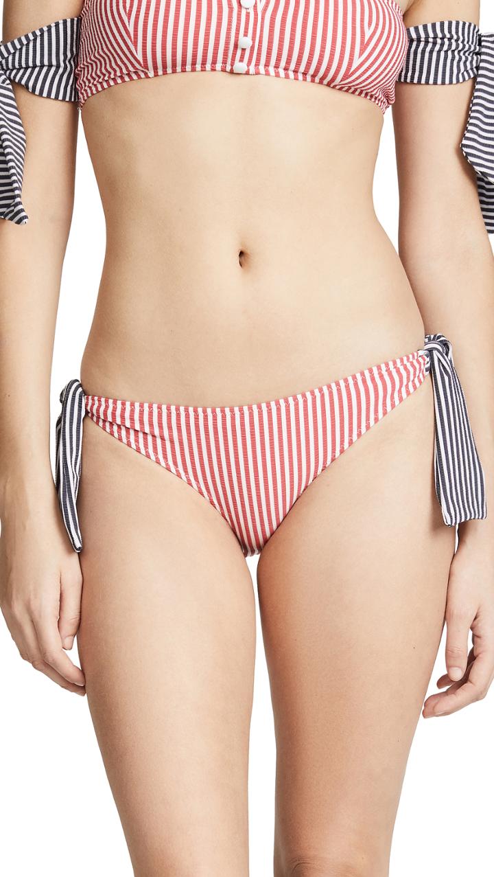 Solid Striped Audrey Seersucker Bottoms