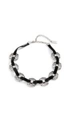 Marc Jacobs Multi Lacy Medallion Choker Necklace