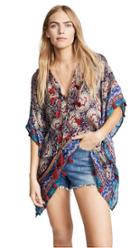 Bindya Lace Up Tunic With Tassels