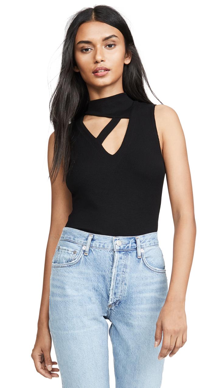Lna Thea Rib Top