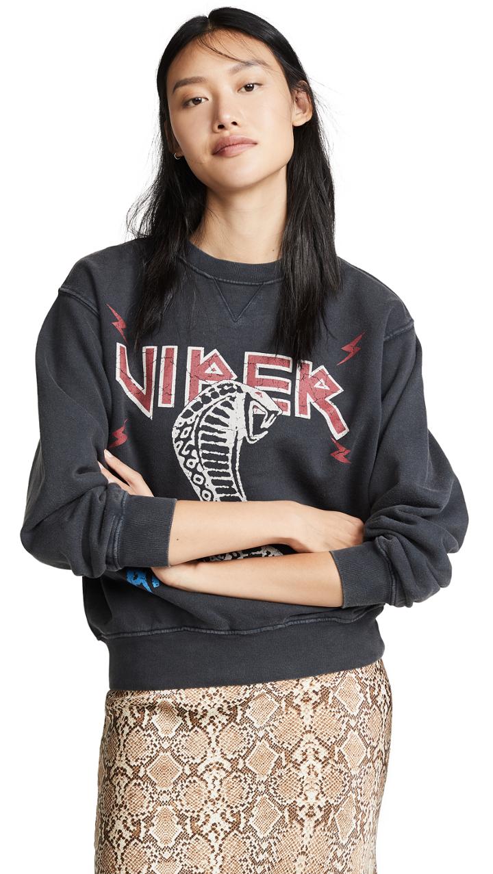 Anine Bing Cobra Sweatshirt