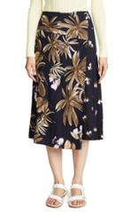 Vince Mixed Tropical Garden Skirt