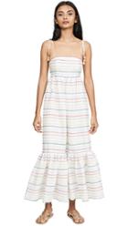 Zimmermann Zinnia Scallop Stripe Sundress