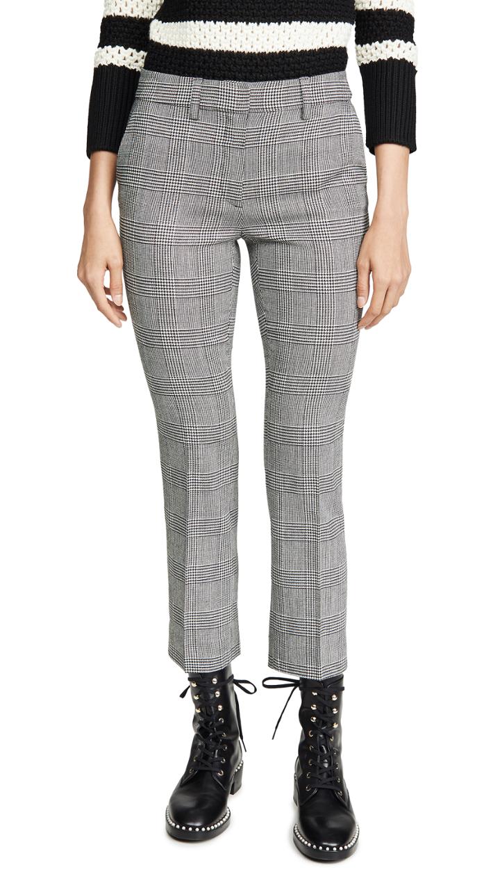 Frame Cropped Perfect Trousers