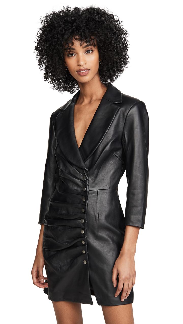 Retrofete Willa Leather Dress