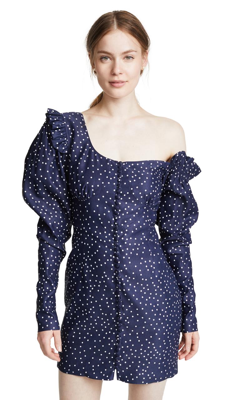 Magda Butrym Split Mini Dress