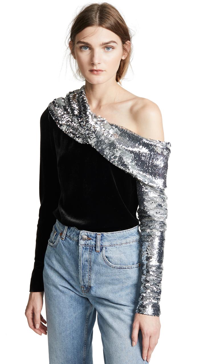 Monse Embroidered Top