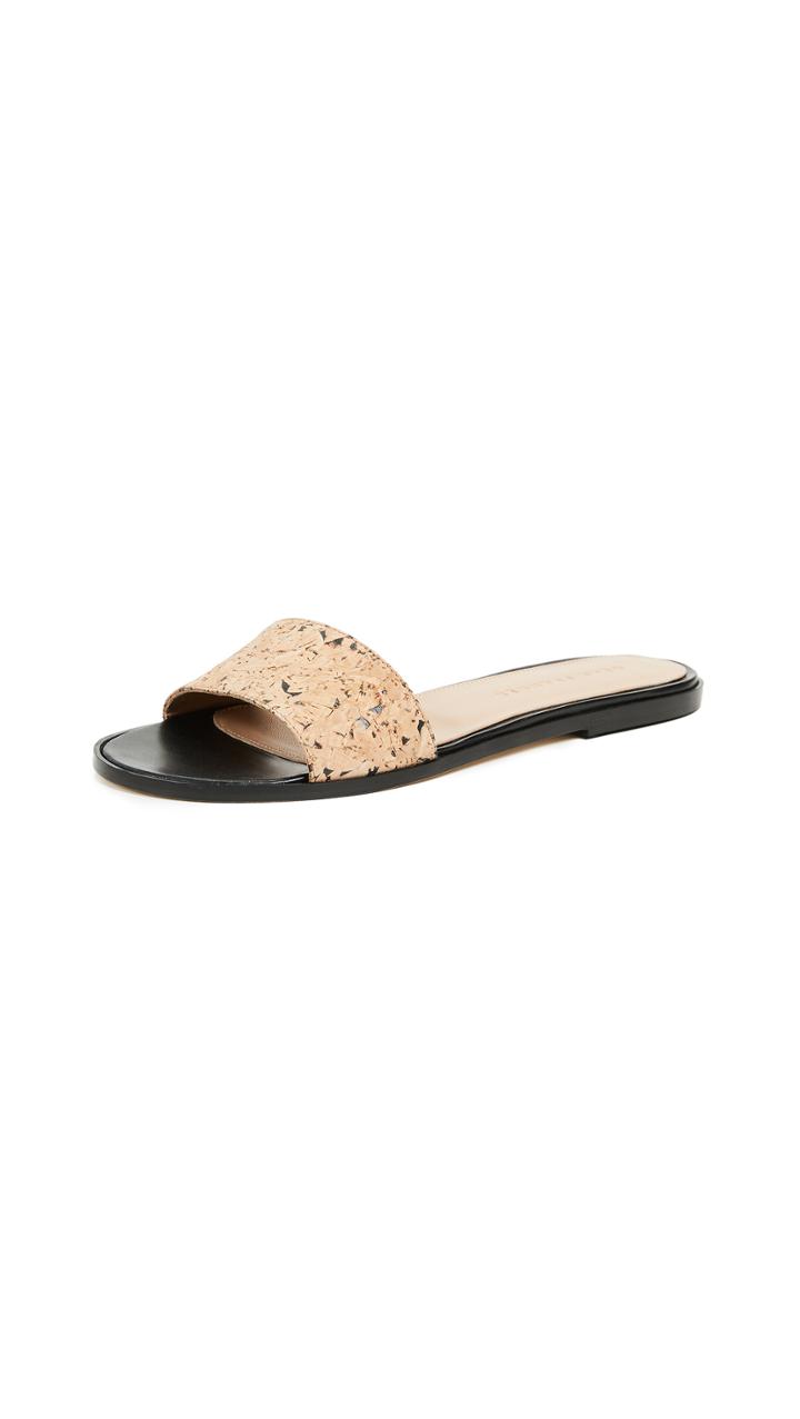 Dear Frances Bare Cork Slides