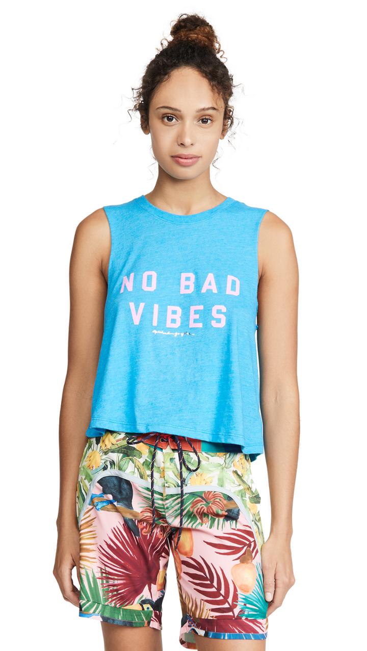 Spiritual Gangster Vibes Crop Tank