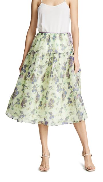 Leur Logette Antique Flower Skirt
