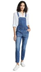 Madewell Skinny Overalls In Jansing Wash