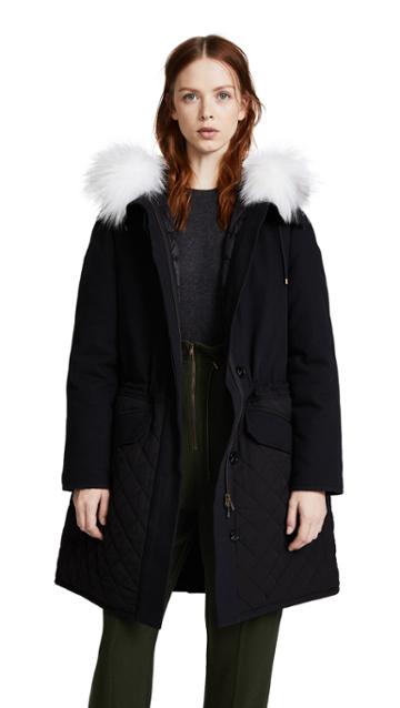 Army By Yves Salomon Hooded Jacket