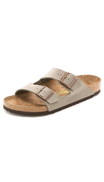 Birkenstock Arizona Sandals - Stone