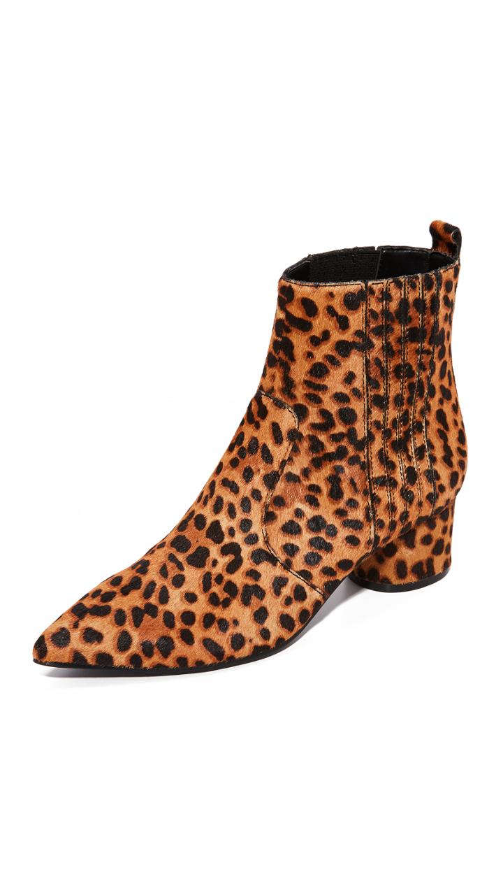 Kendall Kylie Lacely Leopard Booties