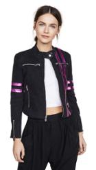 The Mighty Company Florence Biker Crop Jacket