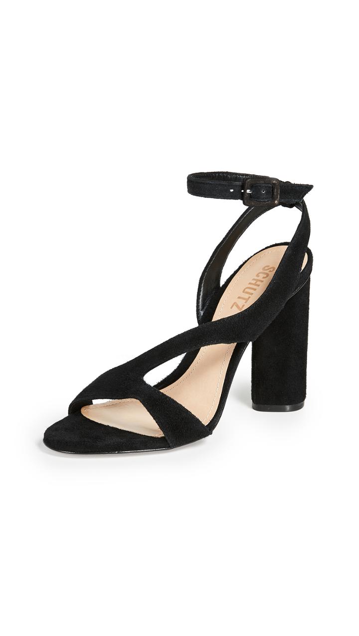 Schutz Leia Double Strap Slides