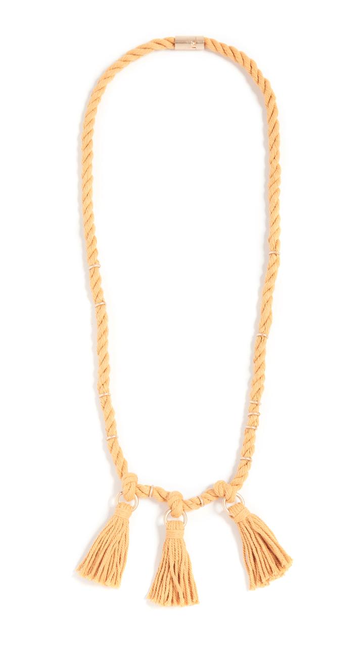 Madewell Rope Tassel Necklace