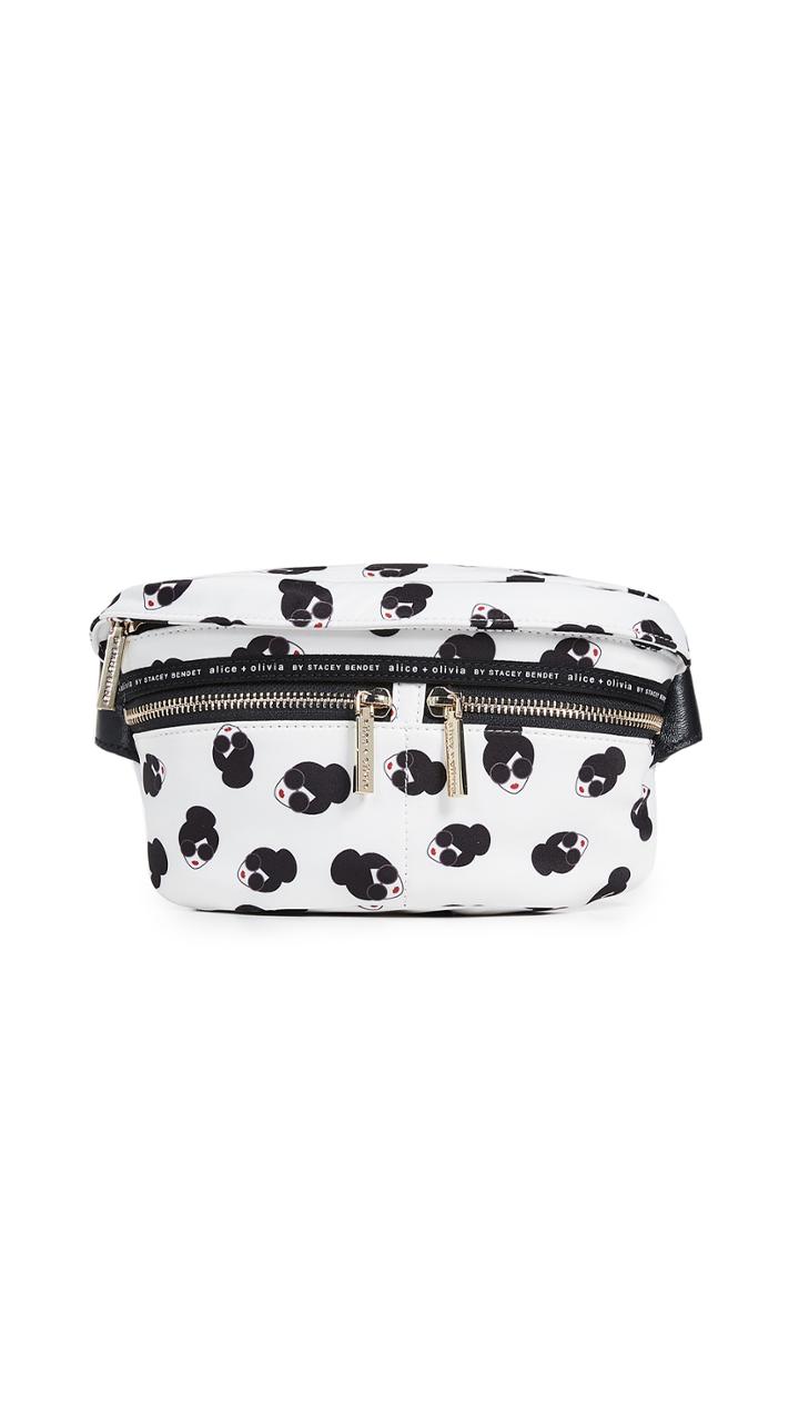Alice Olivia Gracie Multi Staceface Fanny Pack