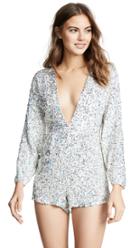 Retrofete Nancy Sequined Romper