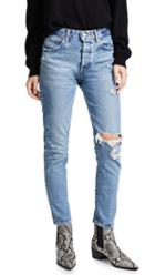 Moussy Vintage Mvs Isabel High Rise Tapered Skinny Jeans