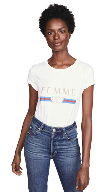 Chrldr Femme Tee