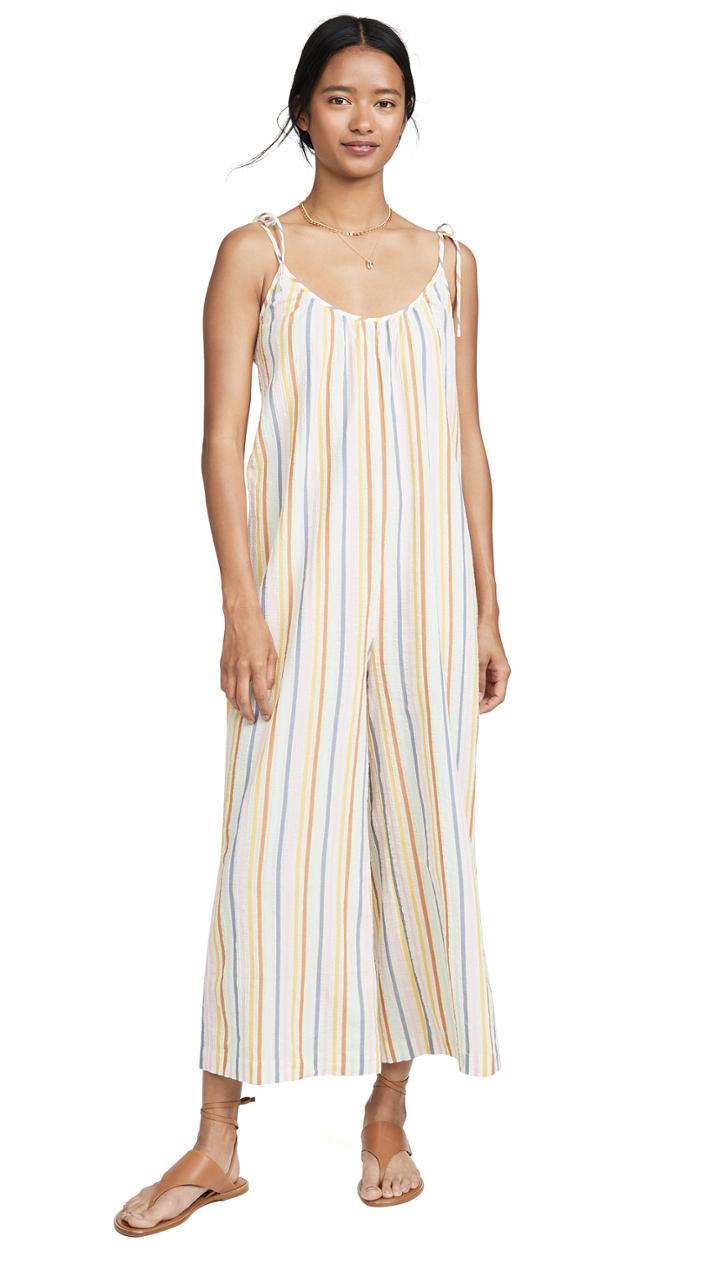 Madewell Tie Shoulder Jumpsuit
