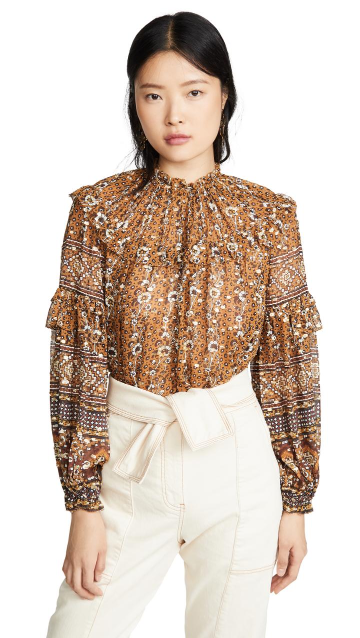 Ulla Johnson Eleni Blouse