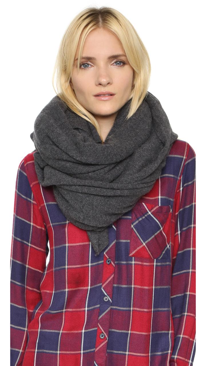 White Warren Cashmere Travel Wrap