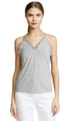 Rebecca Taylor Ruffle Knit Cami