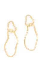 Madewell Abstract Link Hoop Earrings