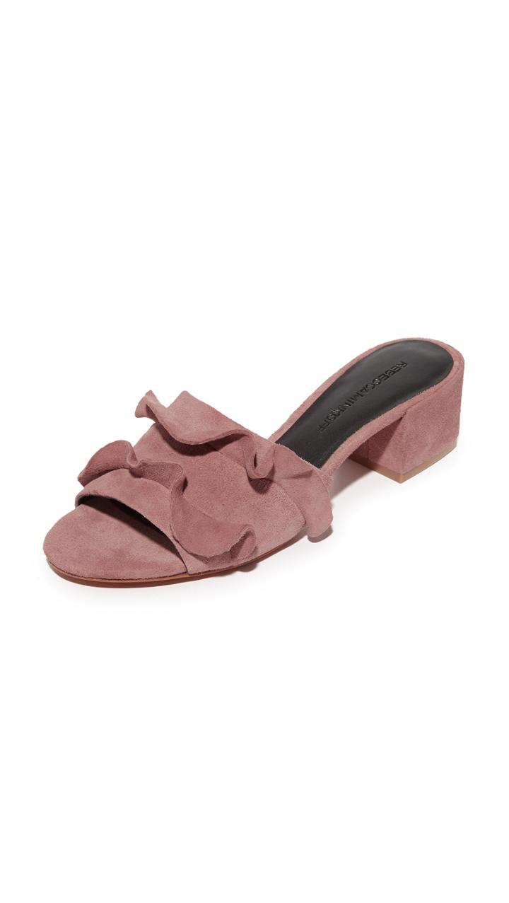 Rebecca Minkoff Isabelle Suede City Mules