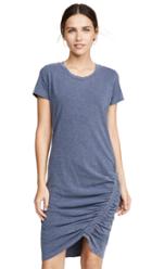 Sundry Ruched Tee Dress