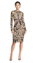 Yigal Azrouel Clouded Leopard Print Dress