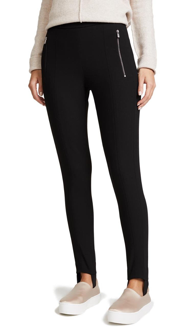 Whistles Zip Front Stirrup Trousers