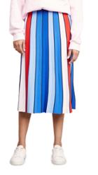 Tory Sport Tech Knit Pace Stripe Skirt