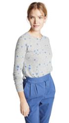 Autumn Cashmere Star Print Cashmere Sweatshirt
