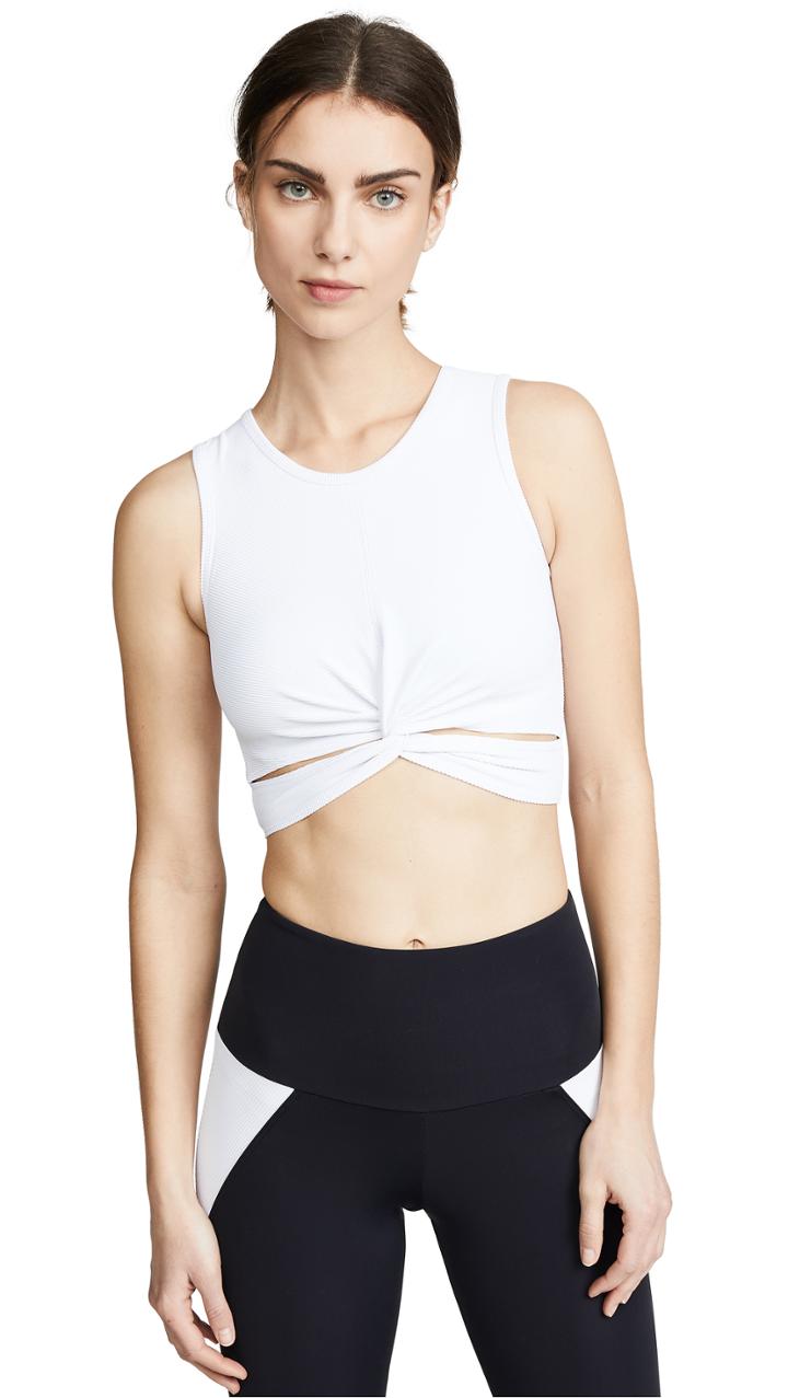 Onzie Front Twist Crop Top