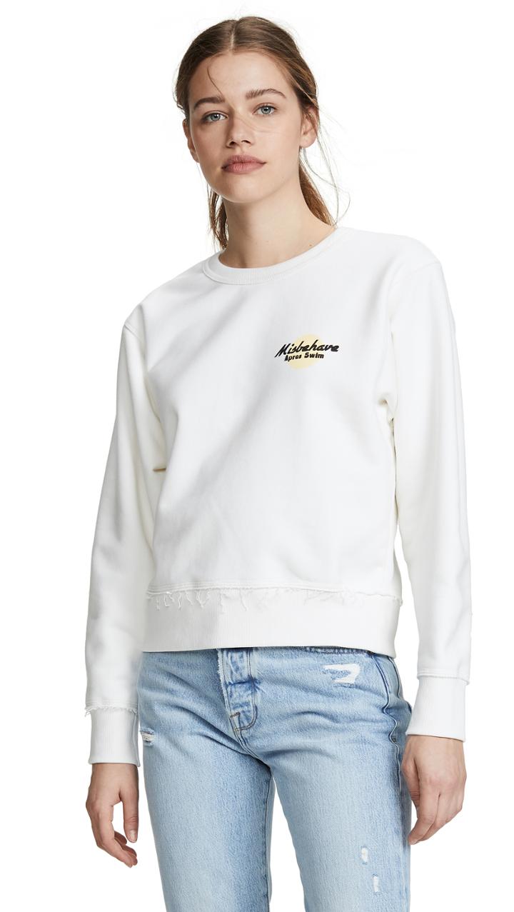 M I S B H V Apres Swim Crew Neck Pullover