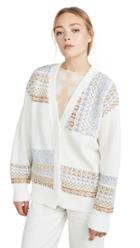 3 1 Phillip Lim Fairisle Patchwork Cardigan