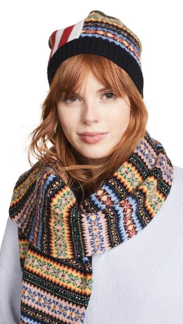 No 21 Striped Pattern Hat