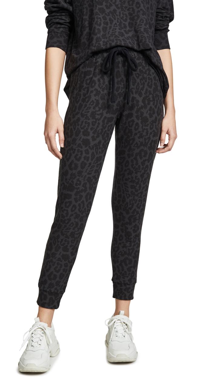 Lna Brushed Leopard Sweatpants