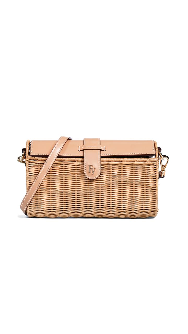 Frances Valentine Betsy Wicker Cross Body Bag