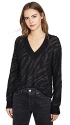 Rag Bone Germain Alpaca V Neck Sweater
