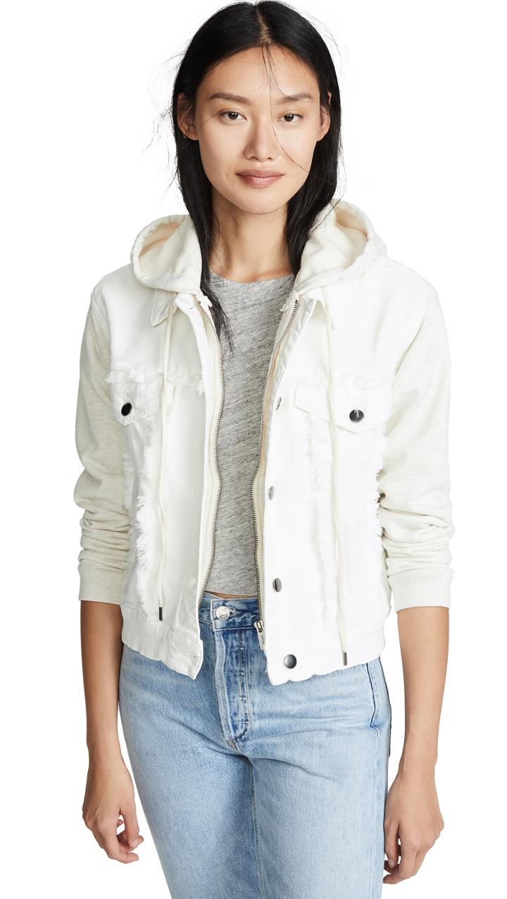 Splendid Jesse Mix Media Jacket