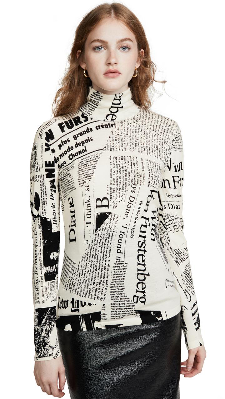 Diane Von Furstenberg Brandy Pull Over